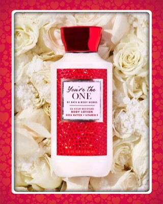 (1) Bath & Body Works YOU'RE THE ONE 24 Hour Moisture Body Lotion 8oz/236ml NEW