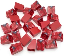 LEGO NEW RED MINIFIGURE SKIRTS KOMONO FIGURE BODY PARTS PIECES 