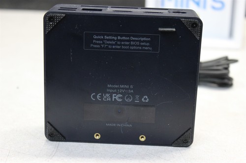 BeeLink Mini S Intel N100 800MHz, 16GB RAM, 512GB NVME, Win 11 - Afbeelding 3 van 3