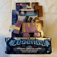 Minecraft Legends War Boar Figure Mattel New