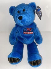 Vintage 1998 New England Patriots Drew Bledsoe Bear With Tag Limited Treasures