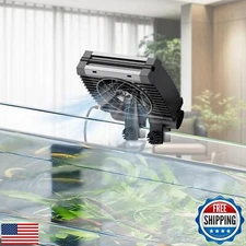 Pawfly Aquarium Chiller Fan, Quiet Aquarium Fan for Axolotl Tank, Fish Tank C