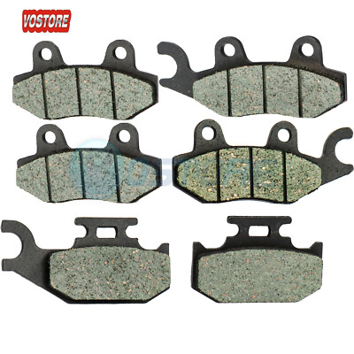 Yamaha Raptor 700 Wheels Rear Wave Brake Disc Rotor & Pads Kit For 2006-2012 Yamaha Raptor 700 YFM700R ATV Raptor 700 Aftermarket - Foto 6