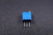 3299W-1-104 Bourns Trimmer Resistor 100K Ohm 10% 1/2W 500mW 25 Turns