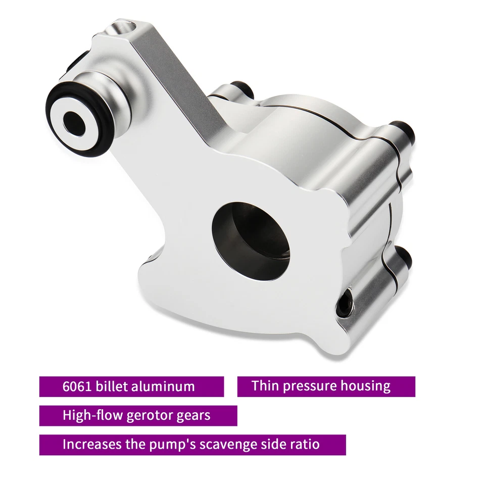 Bomba de aceite de motor High Flow Twin Cam 88 para Harley Touring Dyna Softail 1999-2006 Foto 3 de 4