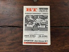 Danish League Div 1 FREM v B1903 & KB v B1901 'excellent condition'