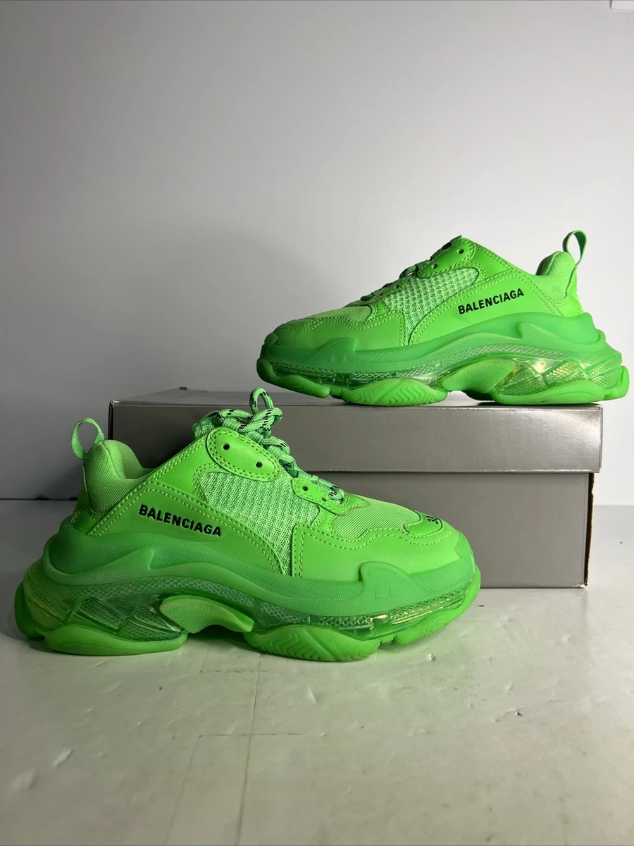 Triple s top fluo green