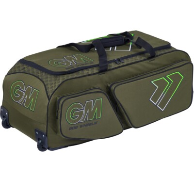2025 Gunn & Moore Cricket 909 Khaki Wheelie Bag Größe 91 x 38 x 31 cm - Kostenloser Versand