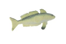 Gulf Kingfish Toy, Fish, Realistic Rubber Hand Painted, Figure 2 1/2" F1126 B163