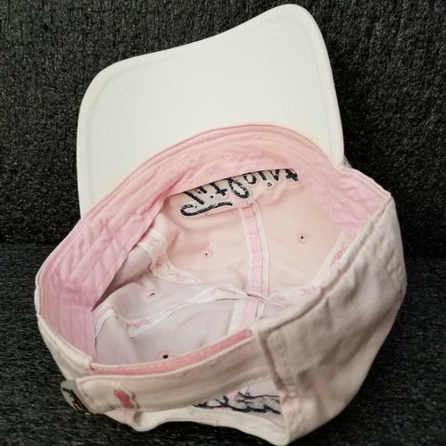 Titleist Adjustable Strapback Hat 100% Cotton Breast Cancer Awareness Pink Cap - Picture 5 of 12