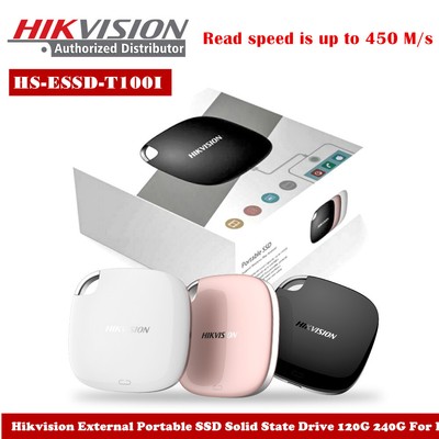 3PCS Hikvision External Portable SSD HS-ESSD-T100I Solid State Drive 120G 240G