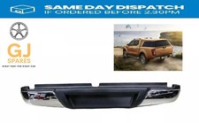 FITS NISSAN NAVARA NP300 2015+ D23M  REAR CHROME PLATED BUMPER WITH BRACKETS