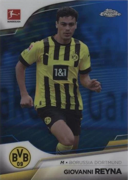 2022-23 Topps Chrome Bundesliga Giovanni Reyna #26 for sale | eBay