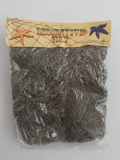 Decorative Fish Net 5’ x 7’  25 Square Feet Nautical Genuine Recycled 