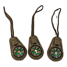 Mini Compass Survival Kit Keychain Outdoor Camping Hiking Pocket Navigator (3)