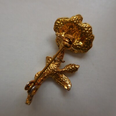 JOLIE BROCHE BIJOUX porcelaine de Limoges fleurs mode miniature ancienne peinte EUR 9,90 - FR