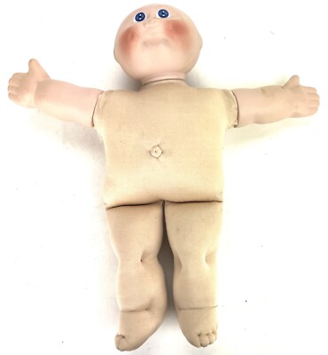 Vtg Jeffrey Nicholas Cabbage Patch Porcelain Doll Boy 1984 JND 867 - No Clothes