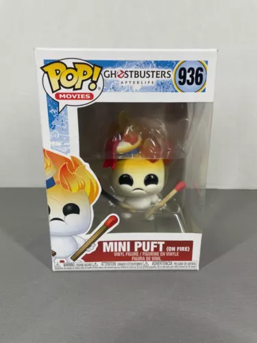 Funko Pop! Movies Ghostbusters Afterlife Mini Puft On Fire #936 Vinyl Figure