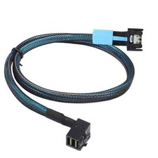 SFF-8643 XT-XINTE to Degree Server MCIO for 90 Braided Angle 4i Cable Adapter
