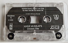 ANNE MURRAY - ANNE MURRAY'S GREATEST HITS Cassette, 1980, Liberty C4 46058