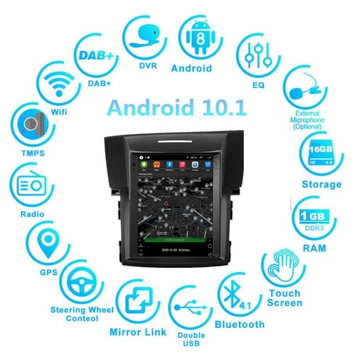 For CRV 2012-2016 Android 10.1 9.7'' 1+16G Car Radio Multimedia Player GPS - Picture 2 of 12