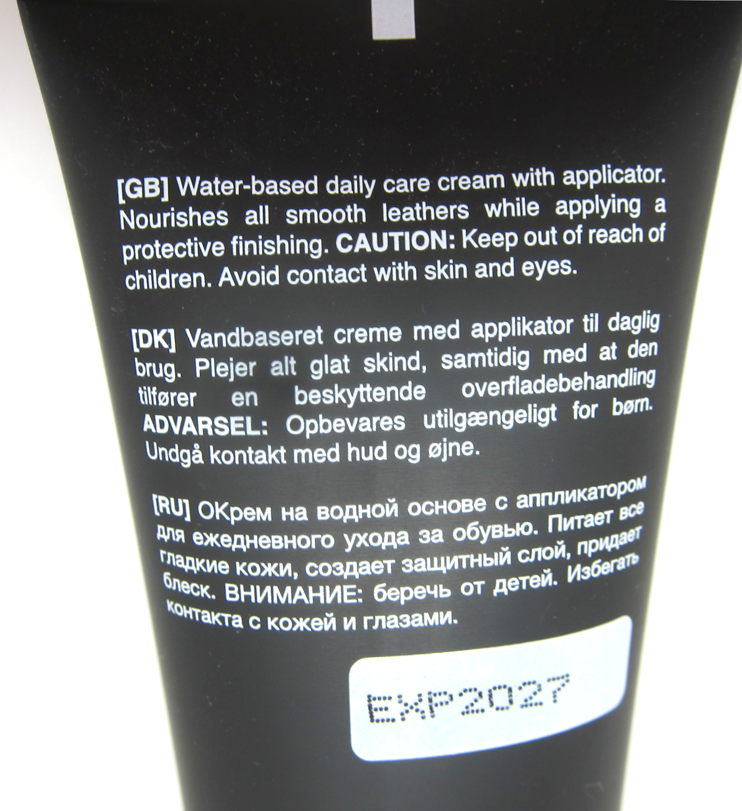 smooth leather daily care cream ecco