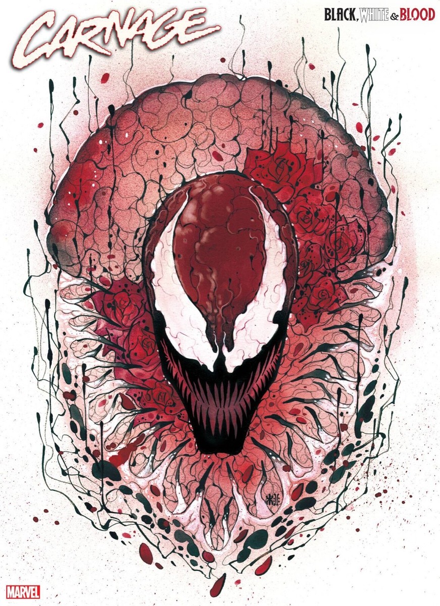 洋書 carnage black,white &blood peachmomoko 2021) CARNAGE BLACK WHITE AND BLOOD #1 1:25 PEACH MOMOKO Variant