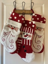 Glitz Home Christmas Stocking 