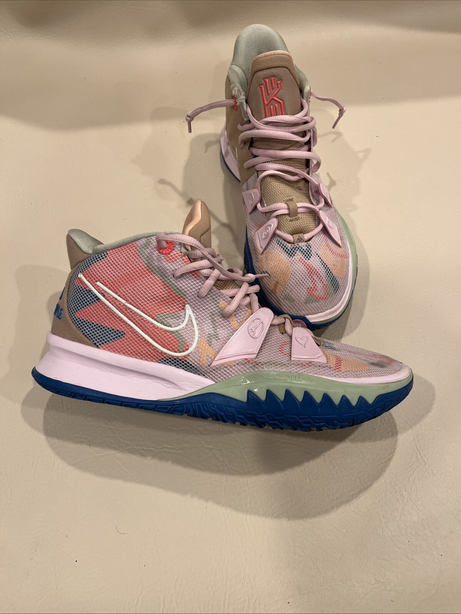 Nike Kyrie 7 1 World 1 People - Regal Pink Size 12 CQ9326 Nike Kyrie 7 1 World 1 People - Regal Pink Size 12 CQ9326