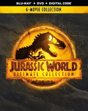 Jurassic World Ultimate Collection Blu-ray Richard Attenborough NEW