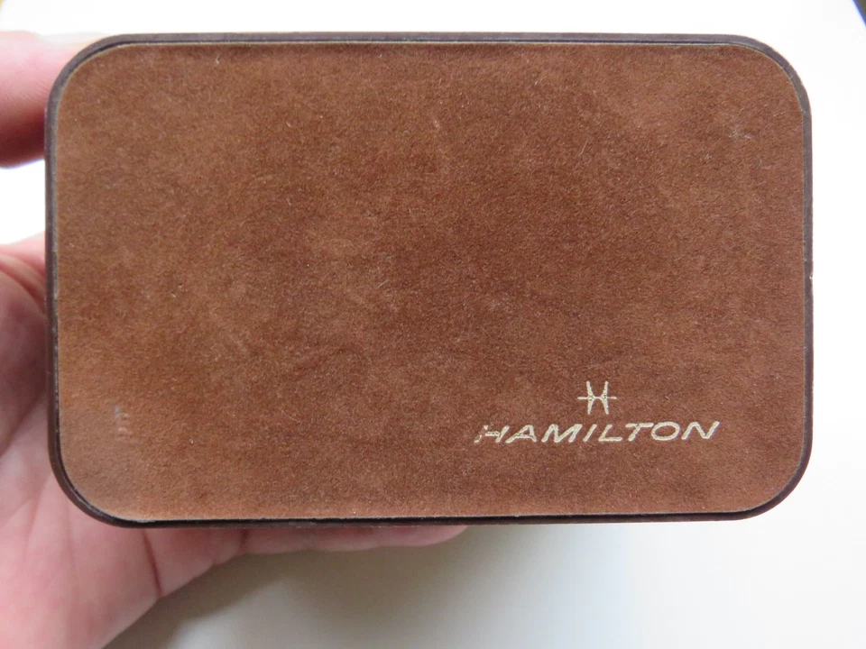 Reloj de pulsera vintage para hombre HAMILTON MASTERPIECE caja de reloj de pulsera Foto 2 de 4