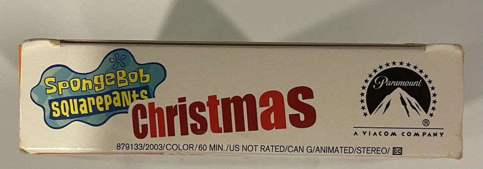 Spongebob Squarepants Nickelodeon Christmas VHS 2003 Tested Works 4 Episodes - Image 3 of 4