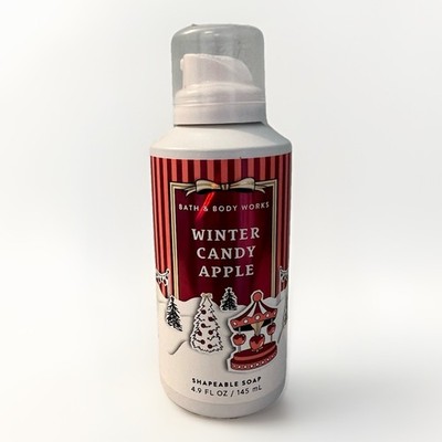 Bath & Body Works Winter Candy Apple Shapeable Soap, New