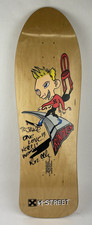 RON ALLEN Original RE-Issue Deck, H-Street Skateboards Made in the USA - Signed