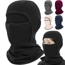 Balaclava Ski Mask Windproof Fleece Neck Warmer Full Face Cover for Cold Weather