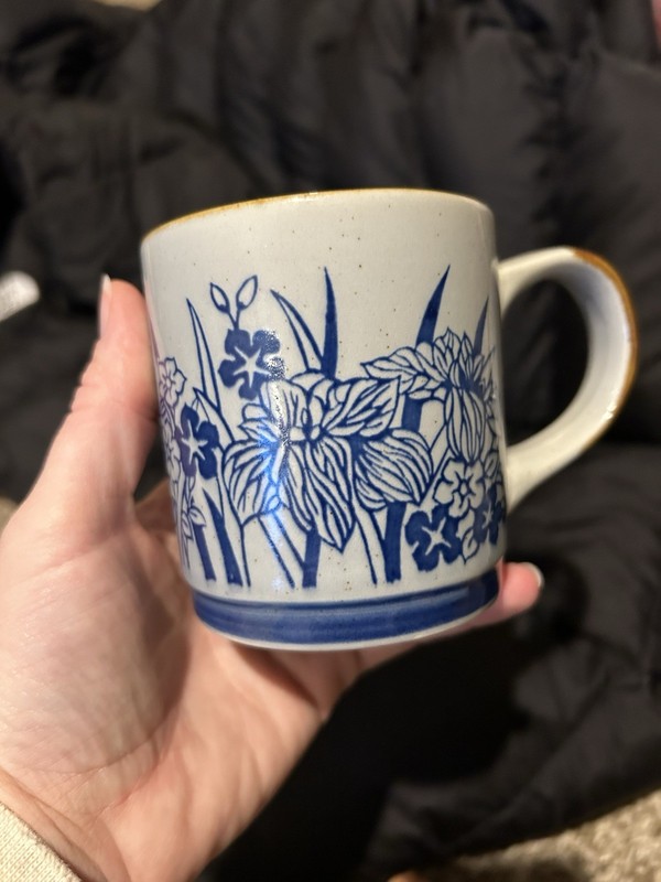 Vintage Flower Mug