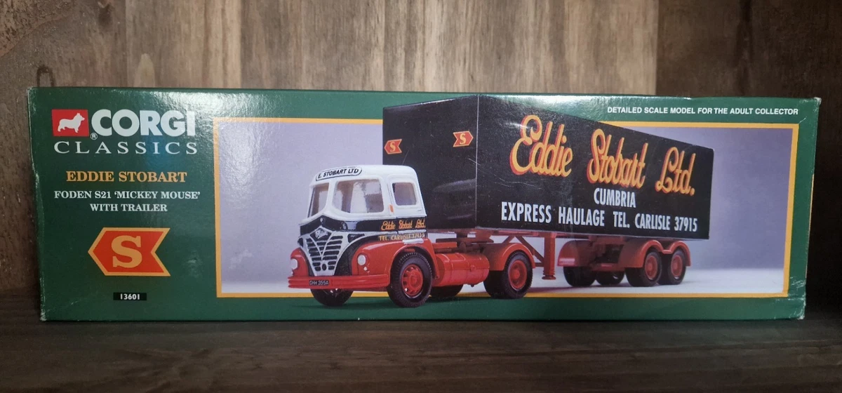 CORGI Nr.80002 SENTINEL CAMION A VAPEUR+REMORQUE VINTAGE GLORY OF STEAM