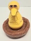 Vintage Fisher Price Little People Sesame Street Big Bird with Nest  Toy  Figure