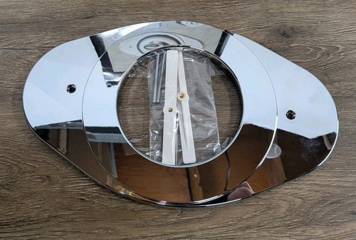 Delta RP29827 Piastra di copertura per ristrutturazione doccia finitura cromata per guarnizione valvole - NUOVO - Foto 9 di 10
