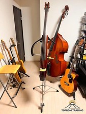 Yamaha SLB200 Silent Electric Upright Bass with Soft Case Natural Finish Japan