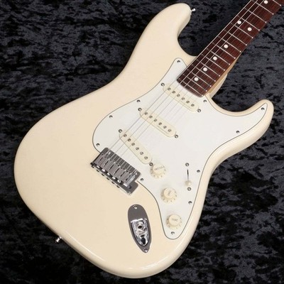 Fender Jeff Beck Stratocaster Olympic White gebrauchte E-Gitarre mit Hartscha...