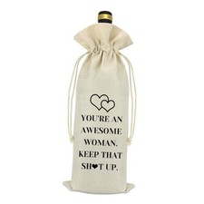 Inspirational Gifts for Her Wine Bag Encouragement Gifts for Women Birthday