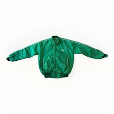 Vintage Pioneer Seeds Green Bomber Jacket 80s/90s Farmwear Unisex Medium