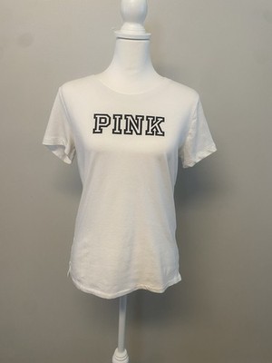 Victoria's Secret PINK Women's Short Sleeve basic Tee