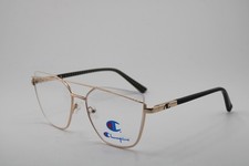 NEW CHAMPION CU BEE C01 GOLD BLACK AUTHENTIC FRAMES EYEGLASSES 55-17