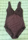 American Eagle One Piece Bodysuit New With Tags Maroon Medium Lace $39.95 — photo 2