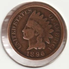 US Rare Old West 1886 Indian Head Penny Coin American Collection Shield Cent A67