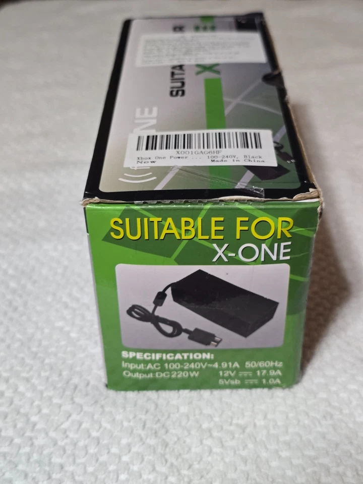 Xbox One Power Supply Brick AC Adapter Replacement 100-240V Quiet Version BlackZ - Image 2 of 4