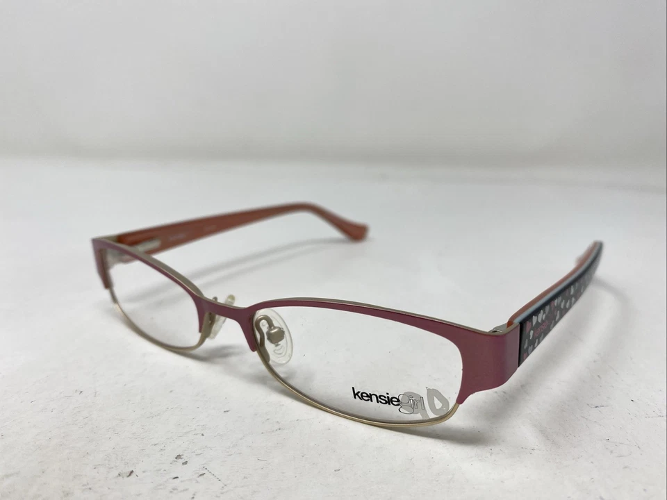 Marco de gafas KENSIE Girl Darling BG 46-15-125 rosa/dorado borde completo JX65 Foto 2 de 4