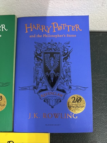 Harry Potter And The Philosopher's Stone Slytherin Ravenclaw Hufflepuff Gryff - Picture 3 of 7